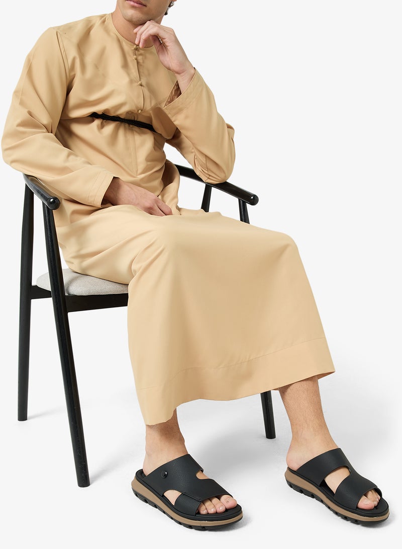 Robert Wood Mens Arabic Phylone Comfort Slipper - Image 5